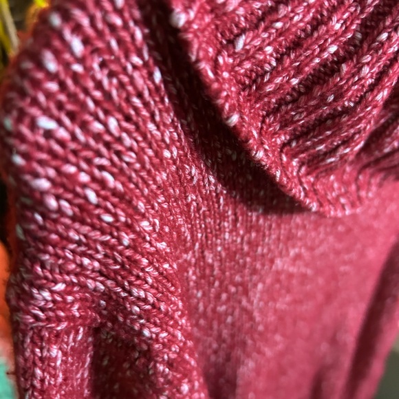 Joe Fresh Red Turtleneck Sweater L - Picture 5 of 12